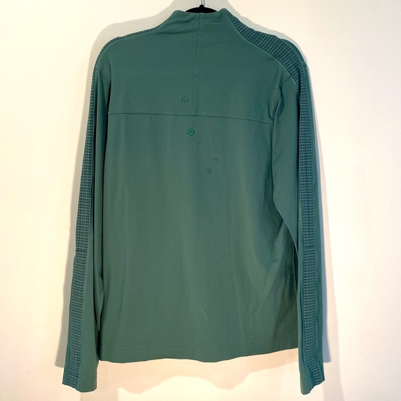 Mens Green lulu-lemon Zip-Up Jacket - Picture 6 of 10